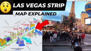 Huge Las Vegas Strip Tour- Complete Map with video and commentary screenshot 5