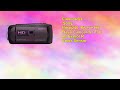 Sony Hdrpj240 Pjserie Hd Flash Camcorder Full Hd Exmor R Cmos Sensor