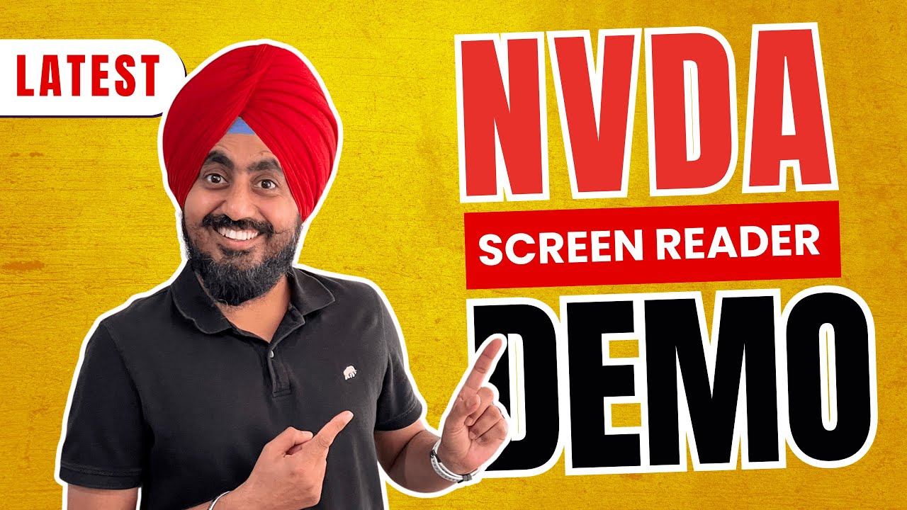 NVDA Screen Reader Testing for Web Accessibility is EASY, Step-by-Step Guide