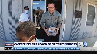 Muskegon Co. caterer delivers food to first responders