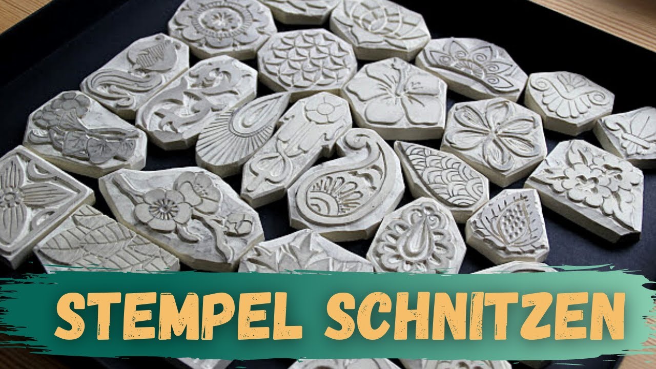 Stempel schnitzen | alle meine geschnitzten Stempel