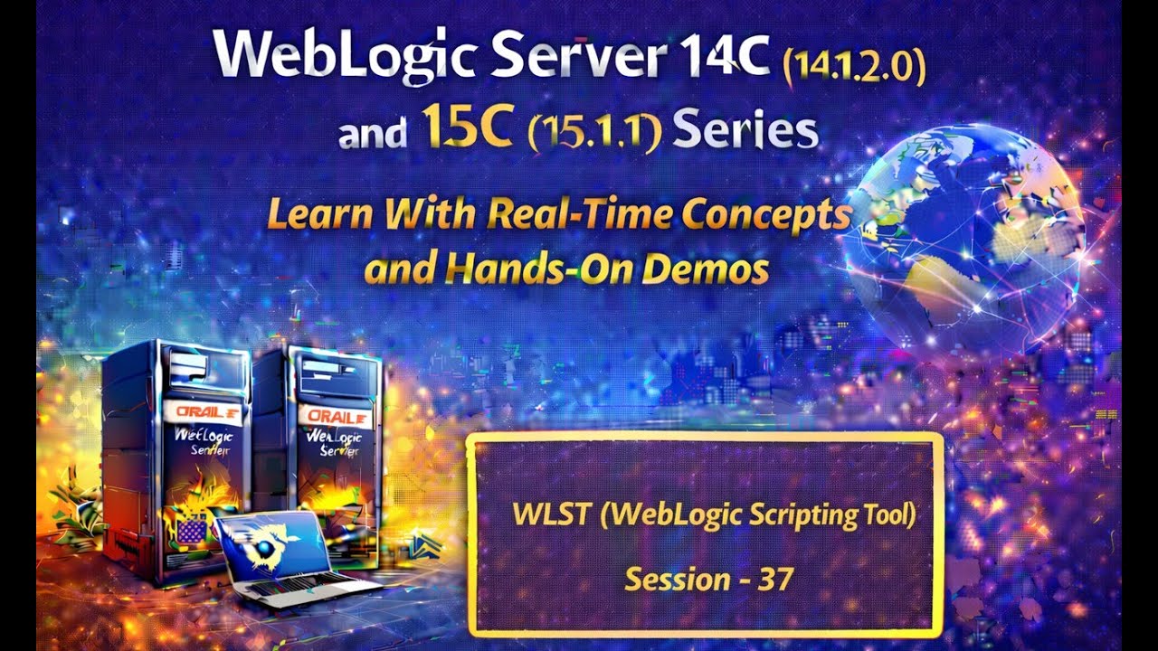 Серия WebLogic Server 14C (14.1.2) и 15C (15.1.1): От нуля до героя: Инструменты написания сценар...