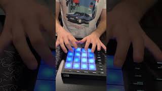 No Space For A Drum Kit? No problem. (My First Song On The Drum Pads) #drums #music