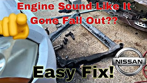 Nissan Subframe Bushings Replacement ( Broken Subframe Bushings )