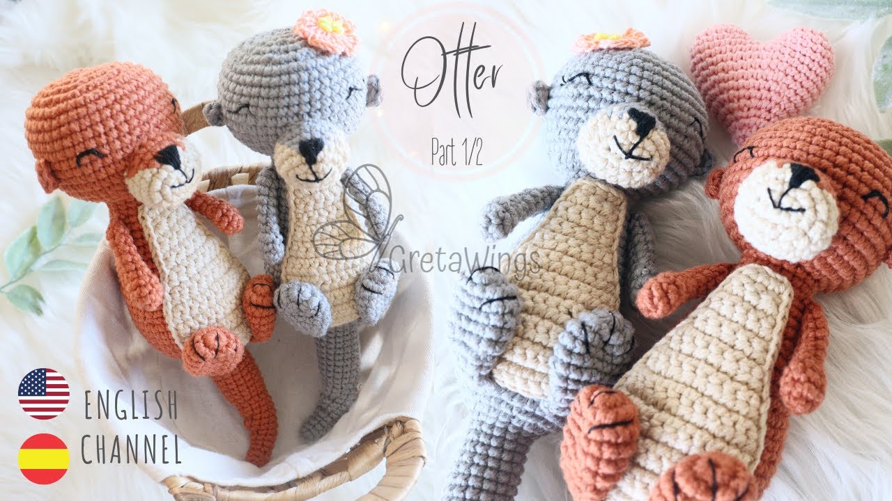 Tuva Amigurumi Kit, Lulu Otter - SCF08