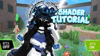 HOW TO GET SHADERS IN ROBLOX   SHADER SETTINGS (WORKING 2024)