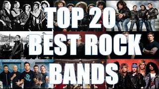 Las 20 mejores bandas de Rock