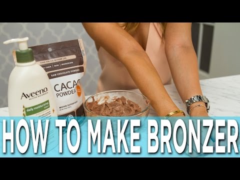 How To Make Bronzer Out of Cacao Powder!