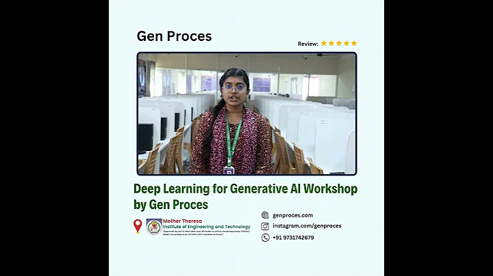 Gen Proces Generative ai workshop review by Student | MTIET Palamaner | AI workshop | Deep Learning