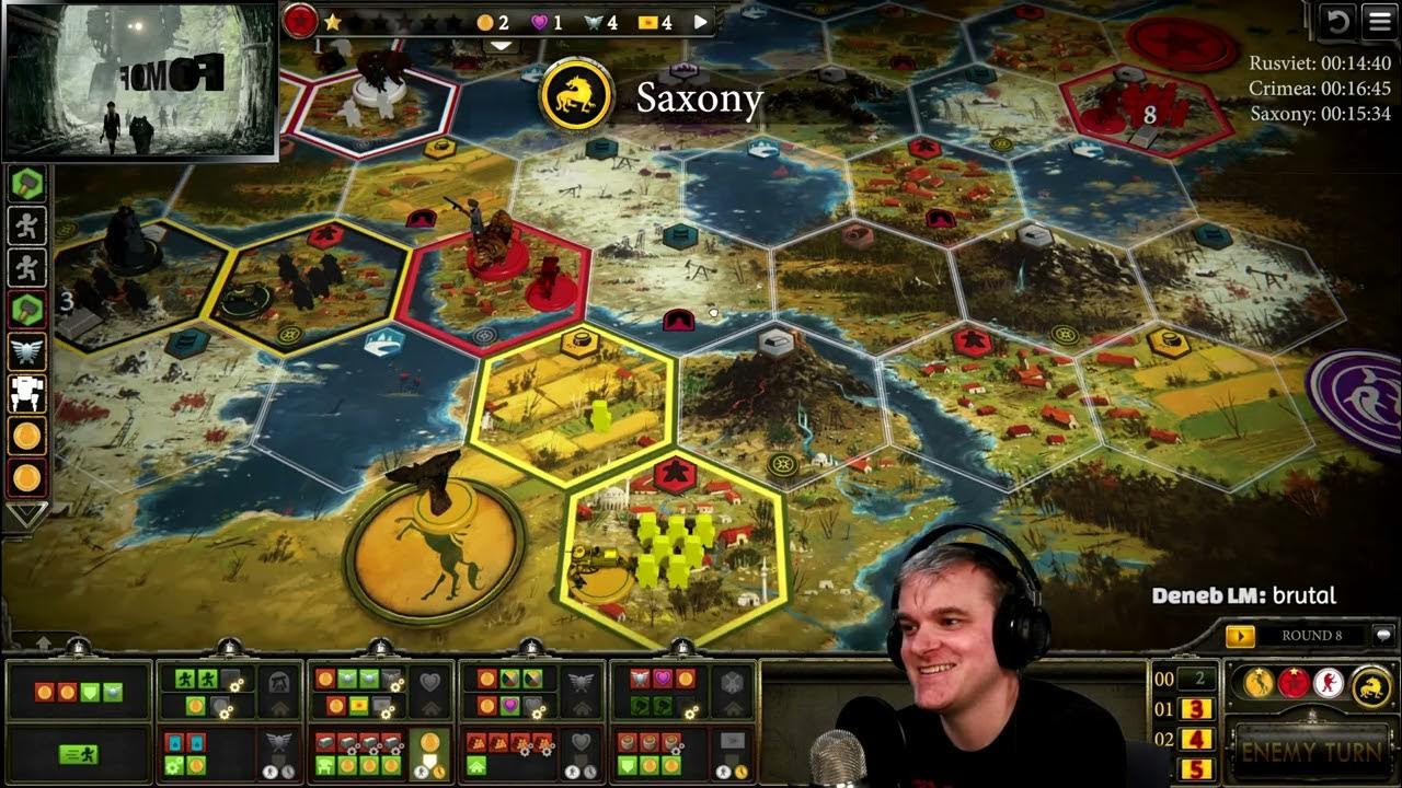 Rusviet Patriotic in 13 Turns!!! Ranked Scythe Board Game YouTube