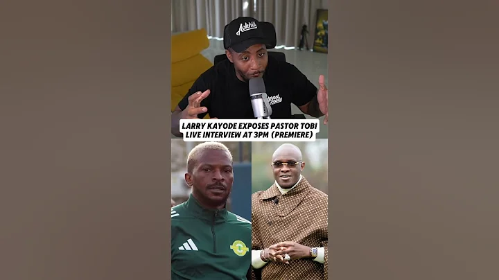 Larry Kayode Exposes Pastor Tobi (Live Interview 3pm Premiere)