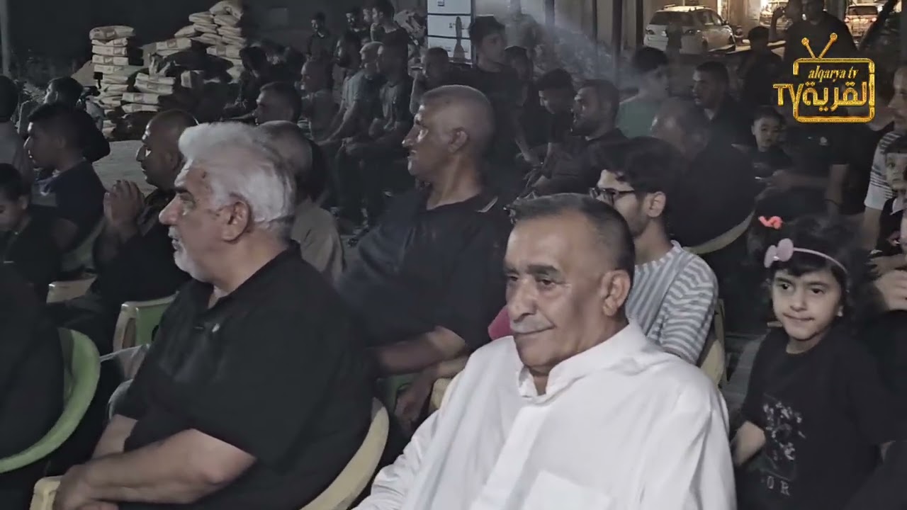 مراسيم رفع راية الإمام الحسين ع موكب اهالي الصباغية محرم 1446ه‍ 2024م