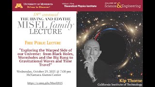 Download Lagu Misel Family Lecture - 10/29/25 - Kip Thorne - Caltech MP3