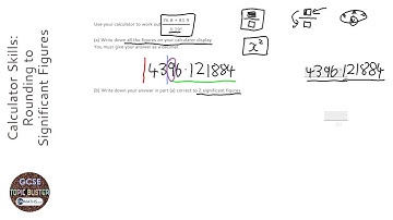 Calculator Skills: Rounding to Significant Figures (Grade 4) - OnMaths GCSE Maths Revision
