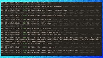 LiveKit Agents Quickstart: Create your first Agent