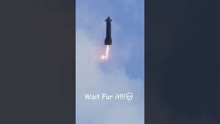 UFO! Starship Flight 12 S39 Flip Maneuver &amp; Landing Burn #space #starship #starbase