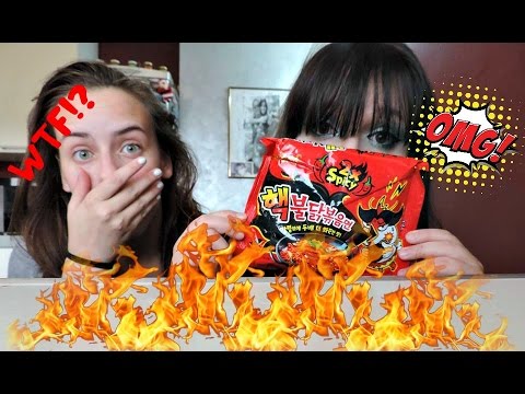 NUCLEAR FIRE NOODLE CHALLENGE | Maxim Dovečar