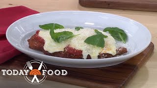 Mario Carbone shares recipe to make chicken parmesan at home