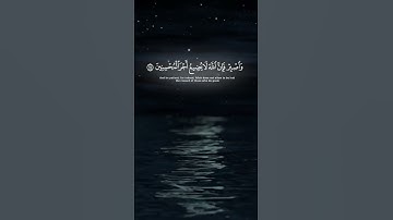 وَاصْبِرْ فَإِنَّ اللَّهَ لَا يُضِيعُ أَجْرَ الْمُحْسِنِينَ - سورة هود - القارئ اسلام صبحي