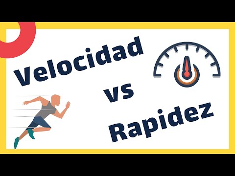 Video: ¿Cuál es la diferencia entre rapidez y velocidad con ejemplos?