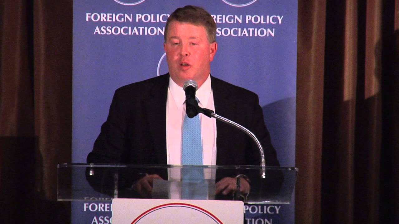 Paul Simpson Accepts the Corporate Social Responsibility Award