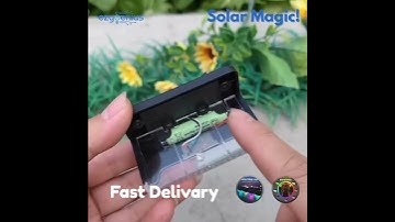 “Unbelievable RGB Solar Lights for Outdoor Fence | Must Have in 2025!”