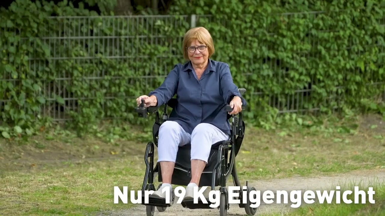 MovingStar AllinOne - Rollator, Schiebehilfe und Elektrorollstuhl