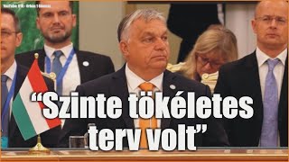 A terv az volt, hogy Ukrajna harcol, mi nyugatiak pedig adjuk a pénzt - Orbán Viktor Kazahsztánban