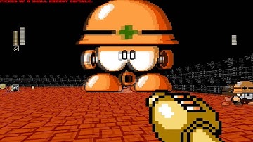 MegaMan 8-Bit DeathMatch: Metall Daddy Boss