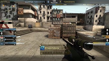 CSGO: insane 1v3 clutch 4k