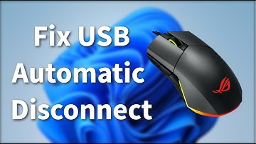 Fix USB Mouse Keeps Disconnecting Problem in Windows 10/11