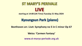 St Mary's Perivale LIVE :  Kyoungsun Park (piano)
