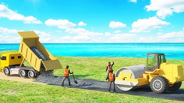 Bridge Construction on River Road Unique Game Stages 1 to 7 Completed - Android GamePlay 2020