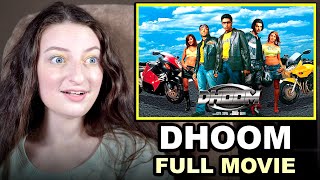 DHOOM Movie Reaction!! 2004 Abhishek Bachchan | John Abraham | Uday Chopra | Rimi Sen | Esha Deol