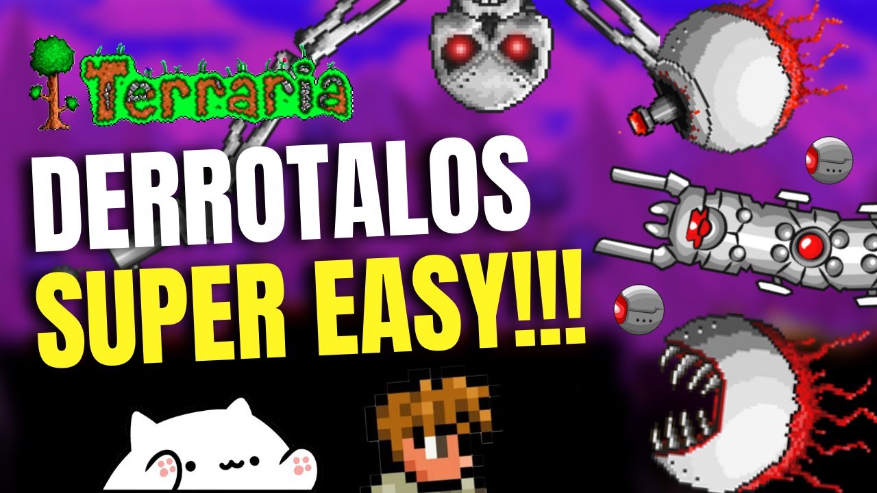 ⚙ Como derrotar todos os bosses Mecânicos! - (Dicas do Red) ⚙, 🌳, Terraria  Amino