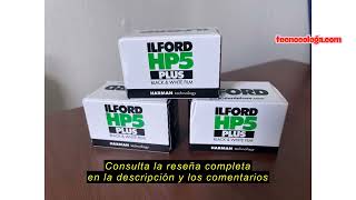 Reseña del Lote de 3 carretes para fotos de 24 exposiciones - Ilford HP5+