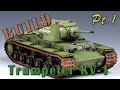 Trumpeter KV-1 Build Part 1