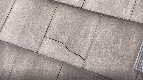Replacing some concrete roof tiles