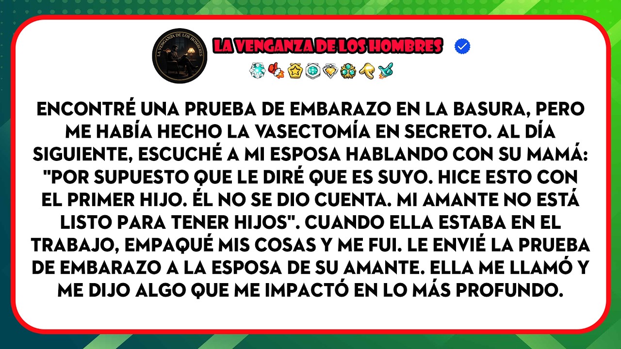 Mi Esposa Infiel Trató De Darme Un Hijo Ajeno. Mi Venganza Contra Ellos Fue Total.