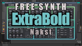 Nakst - ExtraBold (Free VA Synth) - Demo by Crazik