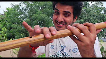 Learn Flute/ How to Play Dil Hai Chota sa on flute/With Notations For elder students