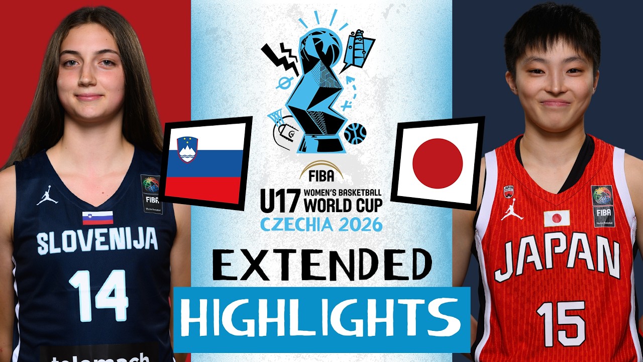 Slovenia 🇸🇮 vs Japan 🇯🇵 | GROUP PHASE EXTENDED HIGHLIGHTS | #FIBAU17 Women's World Cup