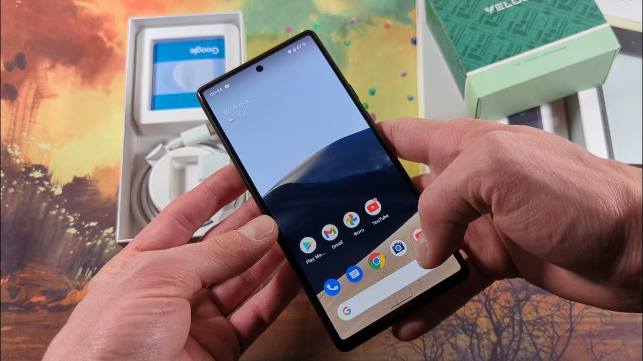 google pixel 6 mint (зарядка на 30Вт и чехол Spigen) - YouTube