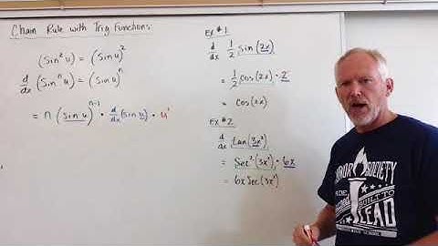 Chain Rule with Trig Functions