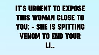 ☪️IT'S URGENT TO EXPOSE THIS WOMAN CLOSE TO YOU: - SHE IS SPITTING VENOM TO