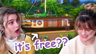 building an ENTIRE base game fishing town with a house boat in the sims 4 (we went overboard)