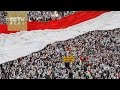 Thousands of Indonesians rally against racial, religious intolerance