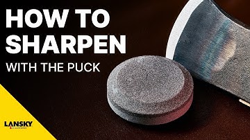 How To Sharpen with The Puck | Lansky Sharpeners