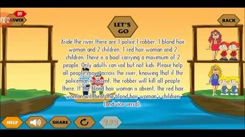 How To Pass River Crossing IQ - Level 9