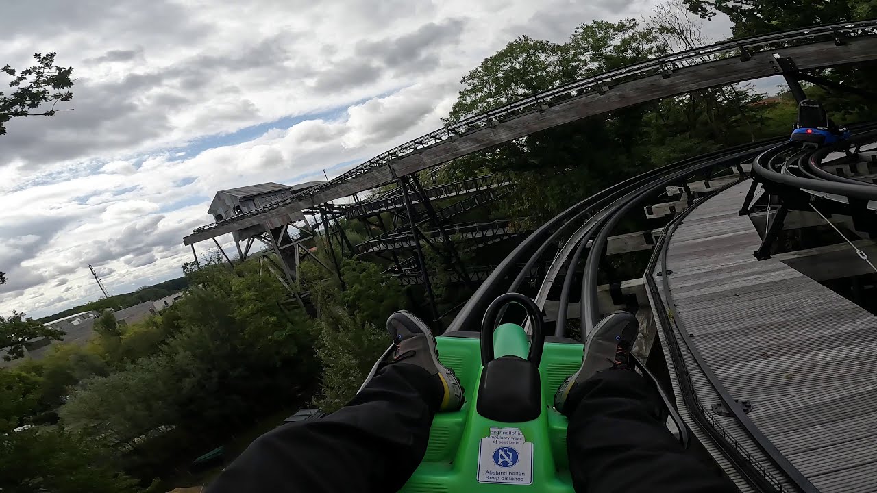 Wiegand Sport Coaster Dawson Duel Left Bellewaerde Park 2022 POV Onride